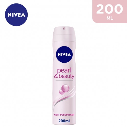 Nivea Pearl & Beauty Deodorant Spray Women 200ml - delivered by Taw9eel Fast