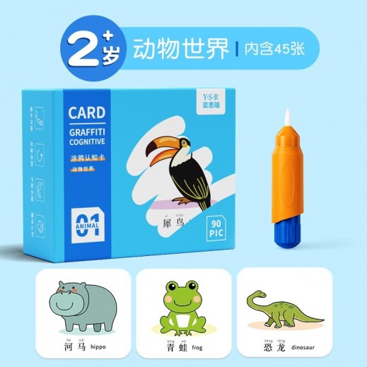 Educational Graffiti Cognitive Cards Age 3+ Years