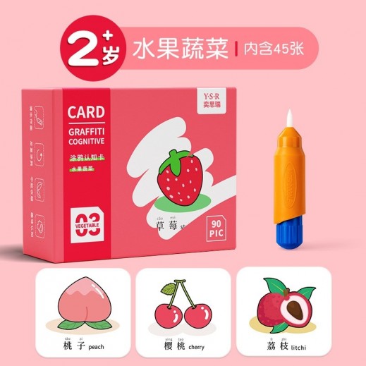 Educational Graffiti Cognitive Cards Age 3+ Years