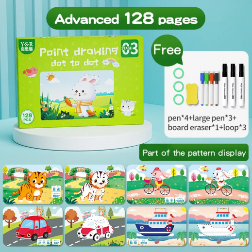 Educational Cards Pen Control Training 3+ Years