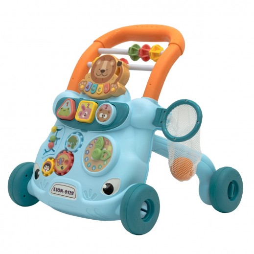 Baby Push Activity Walker 6-12 months - Blue By Moon - delivered by Smart Choice within 24 hours 