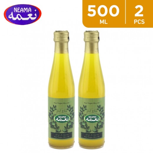 Neama First Virgin Olive Oil 2 x 500 ml - delivered by Taw9eel Fast