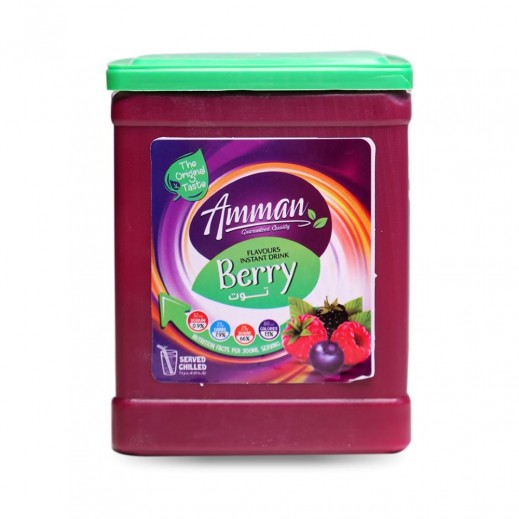 Amman Foods Berry Instant Powder Juice 2 kg - delivered by Taw9eel Fast