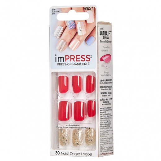 Kiss Broadway Impress Accent Nails String Along