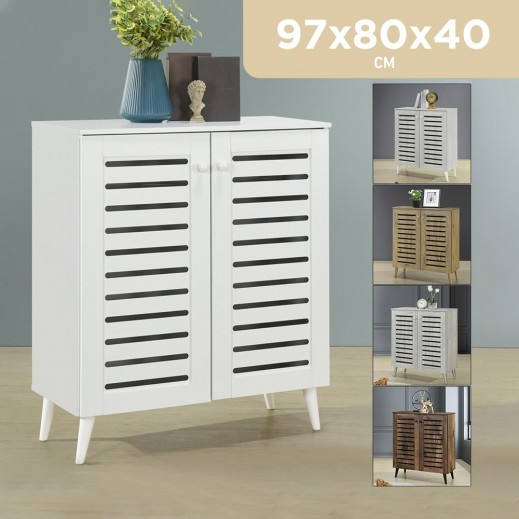 Wooden Shoes Cabinet - delivered by Roca within 4 Working Days 
