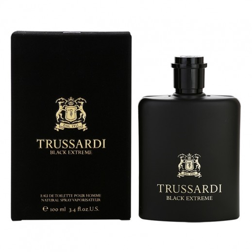 Trussardi Black Extreme For Him EDT 100 ml - delivered by Taw9eel within 24 hours 