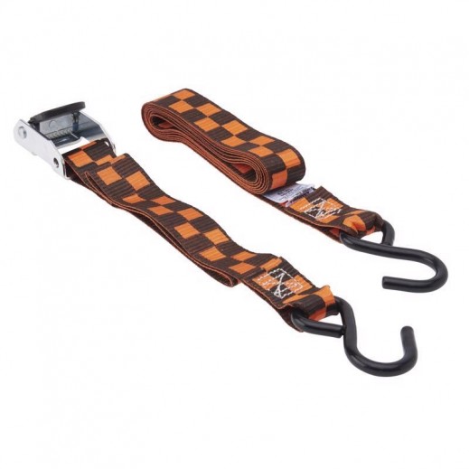 Keeper 1.25 in W x 8 ft L Black&Orange Tie Down Strap 400 lb 4 Pack - delivered by Taw9eel within 1 working day 