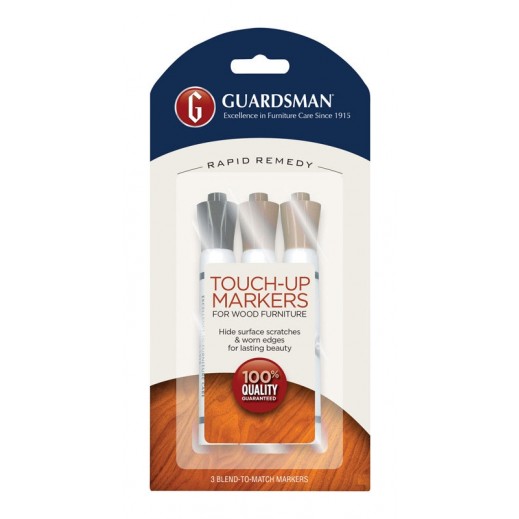 Guardsman Semi-Transparent Smooth Assorted Deep Base Latex Stain Markers 3 Pack - delivered by Taw9eel within 1 working day 