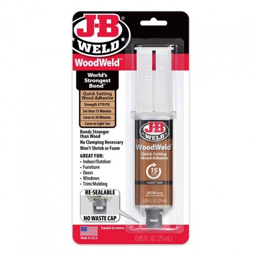 J‑B Weld Light Tan Wood Epoxy 0.85 oz - delivered by Taw9eel within 1 working day 