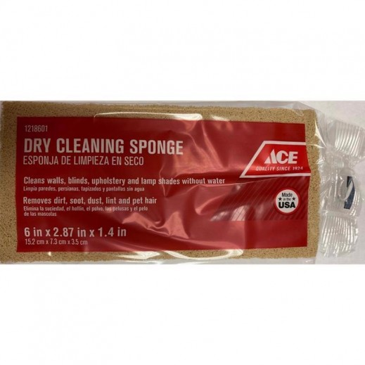 Ace Medium Duty Dry Cleaning Sponge – Multi-Purpose - 1 piece - delivered by Taw9eel within 1 working day 