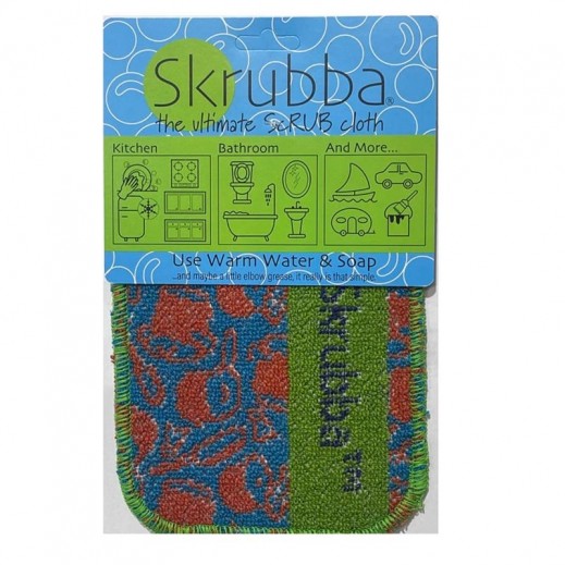 Wet-It Skrubba Scrubbing Cloth Cotton/Poly 1 Pc - delivered by Taw9eel within 1 working day 