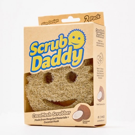 Scrub Daddy Eco Daddy Medium Duty Scrubber Sponge For Kitchen 2 Pk