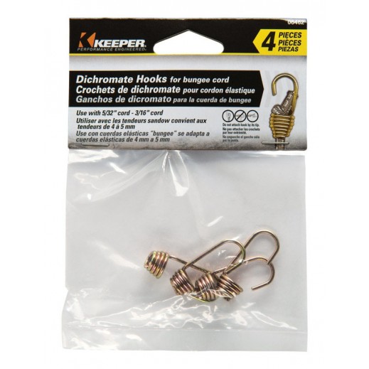 Keeper Bungee Cord Hooks - Gold   - delivered by Taw9eel within 1 working day 