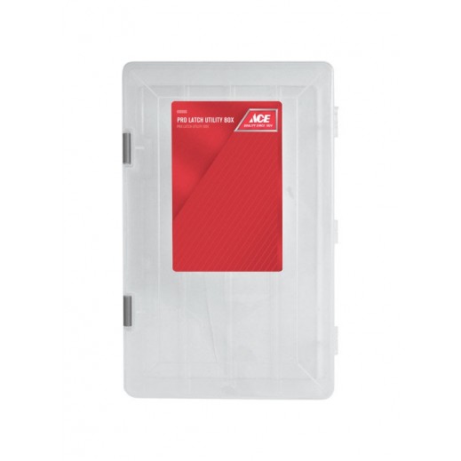 ACE 14 In. Utility Box Clear - delivered by Taw9eel within 1 working day 