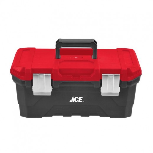 ACE Black/Red Tool Box 16 In. - delivered by Taw9eel within 1 working day 