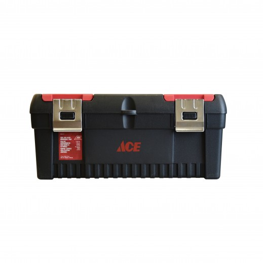 ACE Plastic Tool Box With Removable Parts Tray 425Mm (17In)  - delivered by Taw9eel within 1 working day 