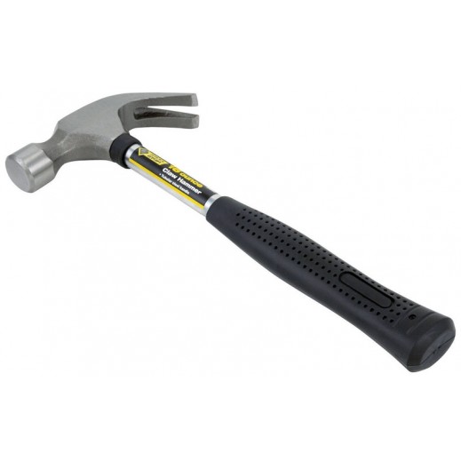 Steel Grip Smooth Face Claw Hammer Steel Handle 16 oz - delivered by Taw9eel within 1 working day 