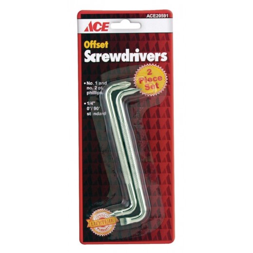 Ace Multi-Blade Precision Screwdriver Set 2 Pc - delivered by Taw9eel within 1 working day 