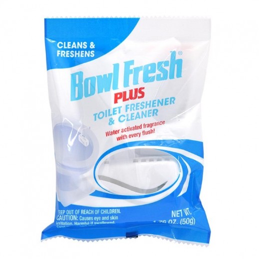 Bowl Fresh Clean Scent Toilet Deodorizer and Cleaner 1.76 oz Tablet Assorted  - delivered by Taw9eel Fast