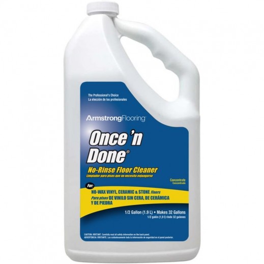 Armstrong Once'N Done Floor Cleaner 64 oz Liquid - delivered by Taw9eel within 1 working day 