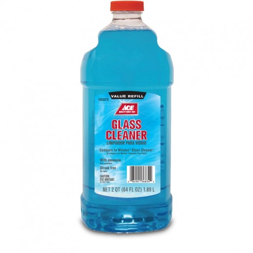 Ace No Scent Glass Cleaner Refill 64 Oz Liquid - delivered by Taw9eel within 1 working day 