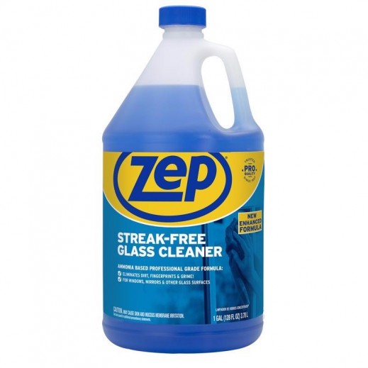 Zep Ammonia Scent Glass Cleaner 128 Oz Liquid - delivered by Taw9eel within 1 working day 