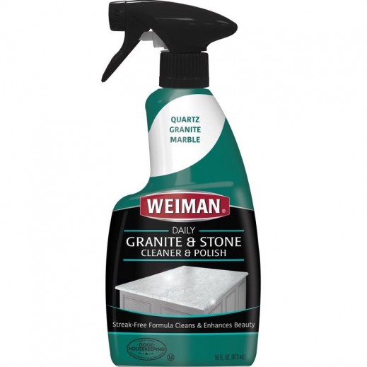 Weiman Citrus Scent Granite Cleaner And Polish 16 Oz Liquid - delivered by Taw9eel within 1 working day 