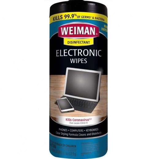 Weiman Electronic Wipes 30 Pk Wipes - delivered by Taw9eel within 1 working day 