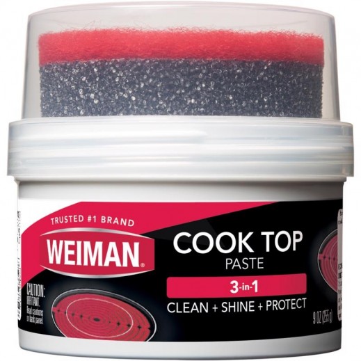 Weiman Lemon Scent Cooktop Cleaner 9 Oz Cream - delivered by Taw9eel within 1 working day 
