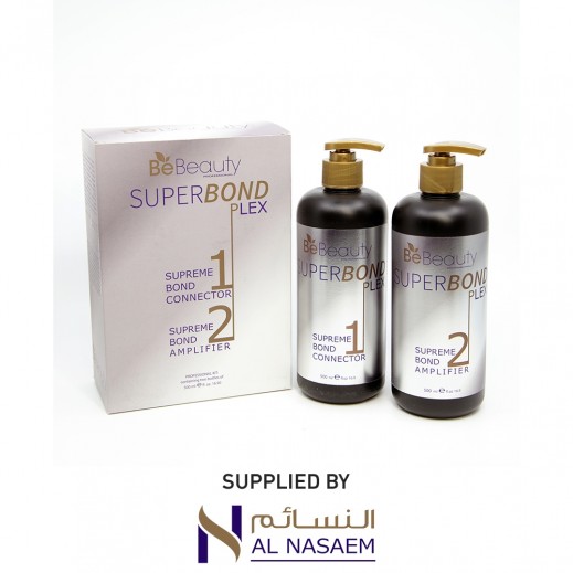 Be Beauty Super Bondplex Kit 1&2 2 x 500 ml - delivered by Al Nasaem Cosmetic Co within 24 hours 