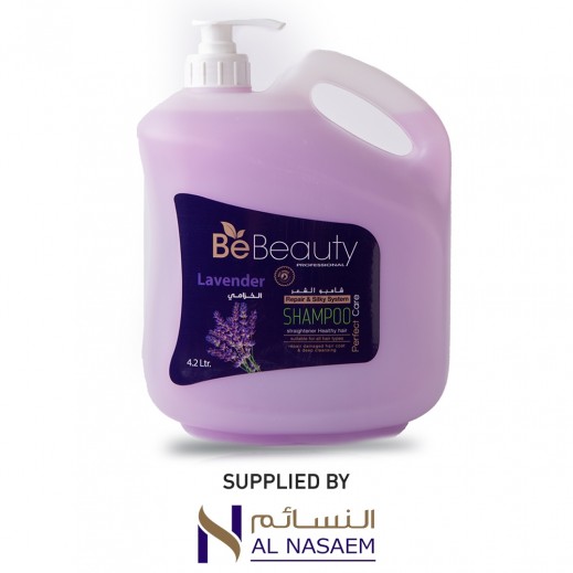 Be Beauty Lavender Shampoo 4.2 L - delivered by Al Nasaem Cosmetic Co within 24 hours 
