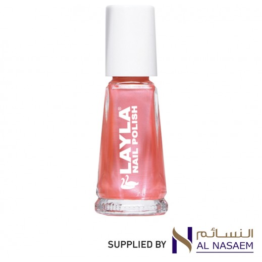 Layla Cosmetics - Pearled Nail Polish N.47 - delivered by Al Nasaem Cosmetic Co within 24 hours 