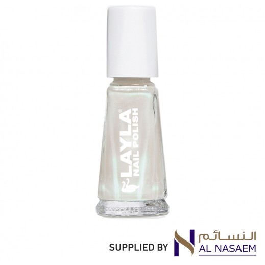 Layla Cosmetics - Pearled Nail Polish N.94 - delivered by Al Nasaem Cosmetic Co within 24 hours 