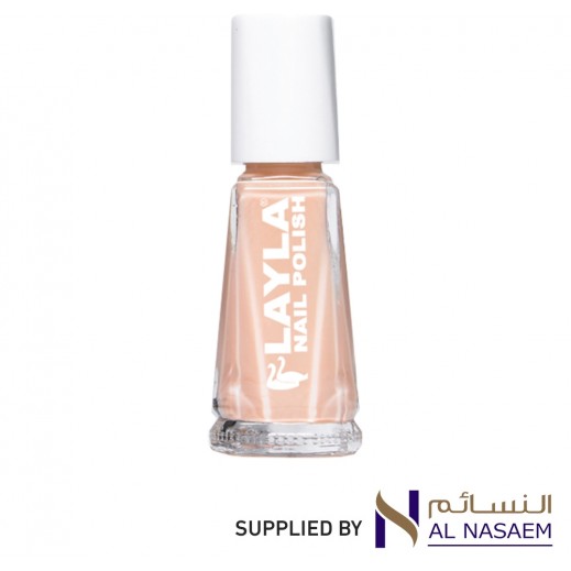 Layla Cosmetics - Traditional Nail Polish N.1 - delivered by Al Nasaem Cosmetic Co within 24 hours 