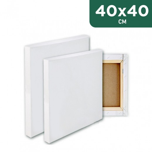 Buy Square Canvas painting Board 40 x 40 cm توصيل