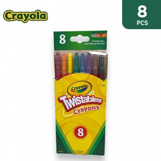 Crayola Twistable Crayons 8 Colors - delivered by Atlas Stationary within 24 Hours