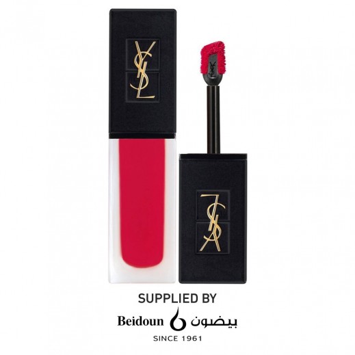 Yves Saint Laurent Tatouage Couture Velvet Cream Lipstick 203 Rose Dessdent - delivered by Taw9eel Within 24 Hours 