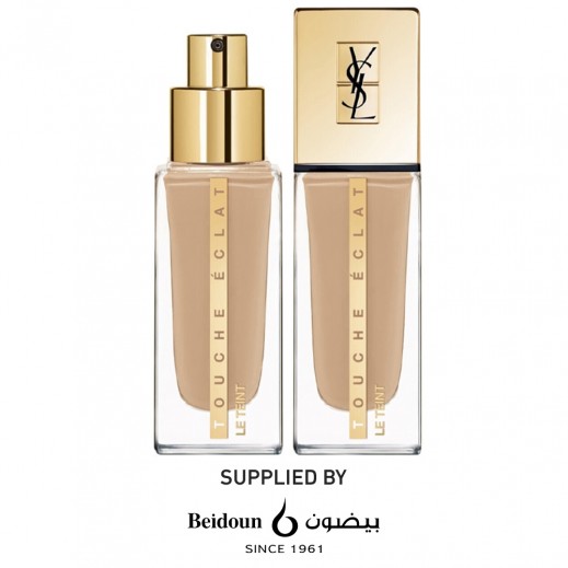 Yves Saint Laurent Touche Eclat Le Teint Glow Foundation BR40 Cool Sand - delivered by Taw9eel Within 24 Hours 