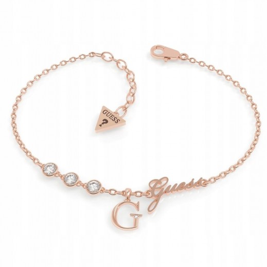 Guess G Logo Bracelet Rose Gold - delivered by Taw9eel Within 24 Hours 
