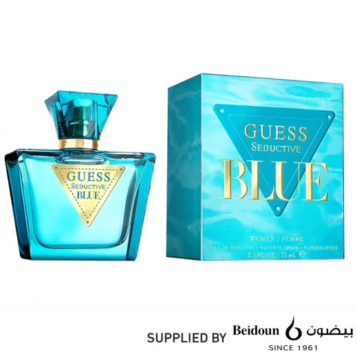 Guess Seductive Blue EDT For Women 75 ml  - delivered by Taw9eel Within 24 Hours 