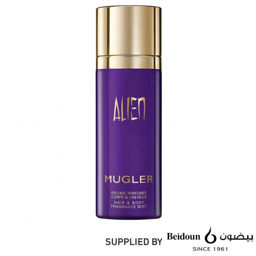 Thierry Mugler Alien Hair & Body Mist 100 ml  - delivered by Taw9eel Within 24 Hours 