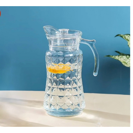 Glass Jug 1.5L - delivered by Taw9eel Within 24 Working Hours 