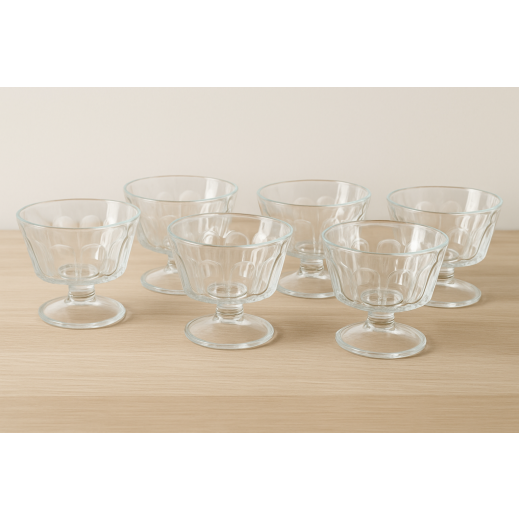 Ice Cream Set 6 Pieces - delivered by Taw9eel Within 24 Working Hours 