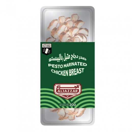 AlJazzar Pesto Marinated Cooked Chicken Breast 200g - delivered by Al Maha Within 4 Working Hours