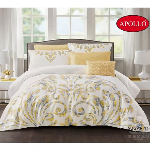 Apollo Sugar Summer Double Comforter 260 × 240 cm - 6 Pieces - delivered by Taw9eel Within 48 hours 