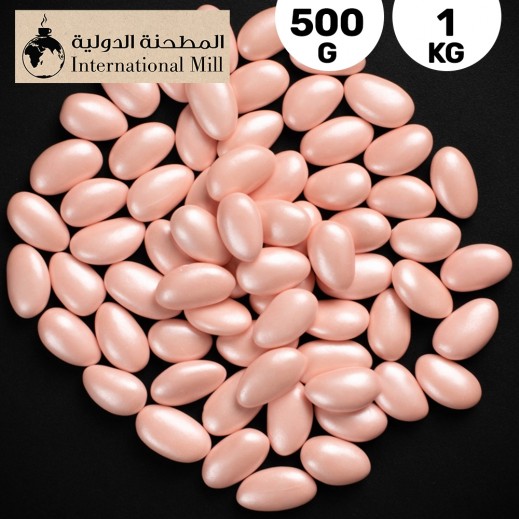 International Mill Sugared Almonds Pink Pearl - delivered by Taw9eel within 6 working Hours