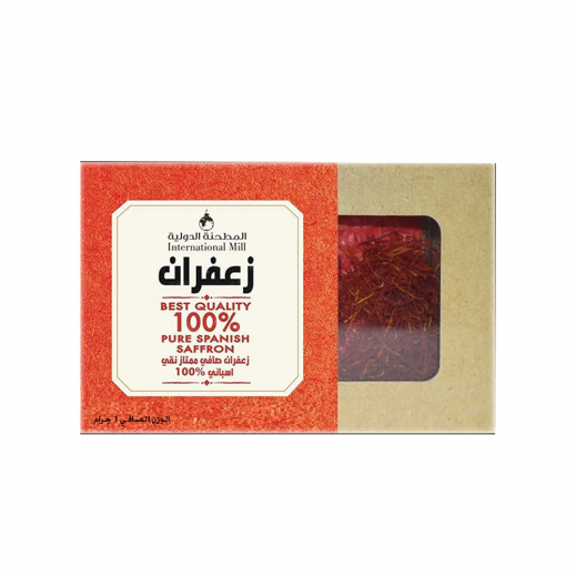 International Mill Pure Spanish Saffron 1 g - delivered by Taw9eel within 6 working Hours