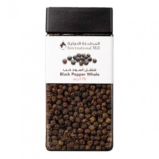 International Mill Black Pepper Whole 170 g - delivered by Taw9eel within 6 working Hours