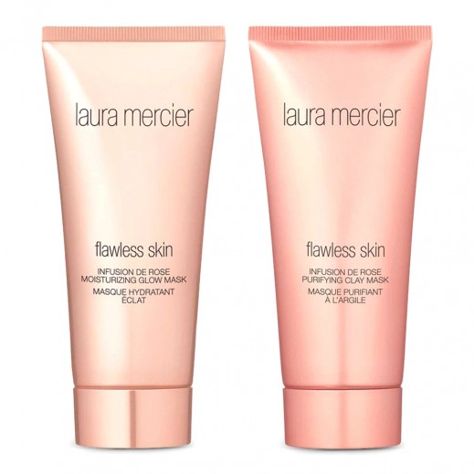 Laura Mercier Ladies Infusion De Rose Mask Duet Set Purifying Clay Mask    - delivered by My Fair Lady Within 2 Working days