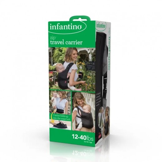 Infantino Zip Travel Carrier - delivered by Mini King Co. - Within 2 working days 